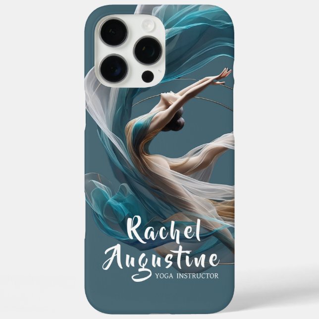 Flugflieger-Yoga-Lehrer Pilates-Fitness Case-Mate iPhone Hülle (Rückseite)