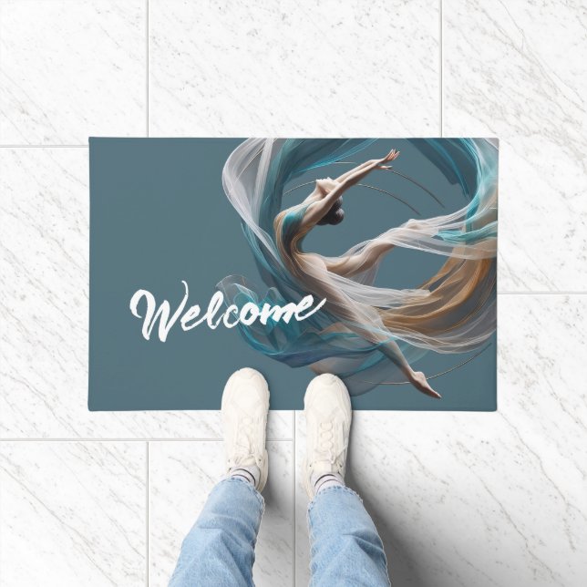 Flugflieger-Yoga-Lehrer Pilates-Fitness Fußmatte (Indoor)