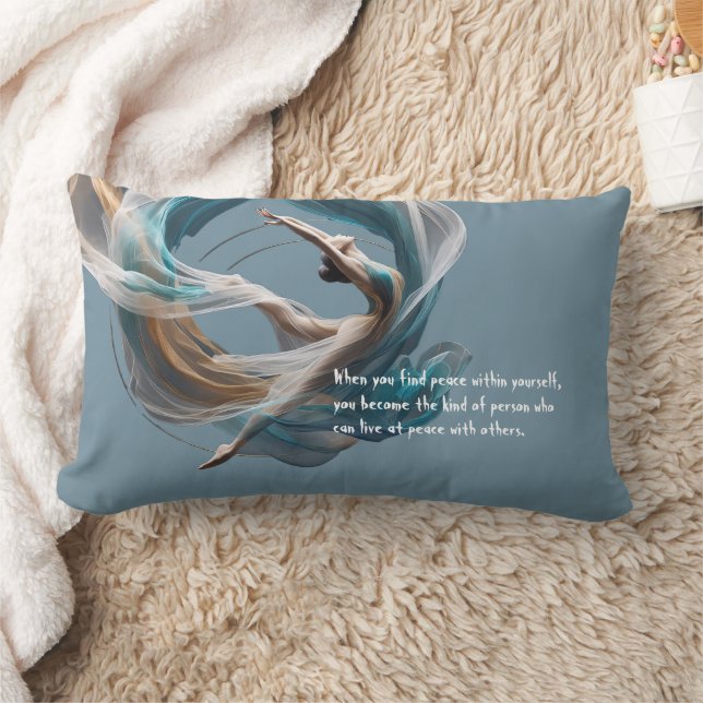 Flugflieger-Yoga-Lehrer Pilates-Fitness Lendenkissen (Decke)