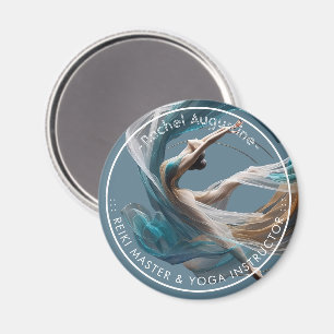 Flugflieger-Yoga-Lehrer Pilates-Fitness Magnet