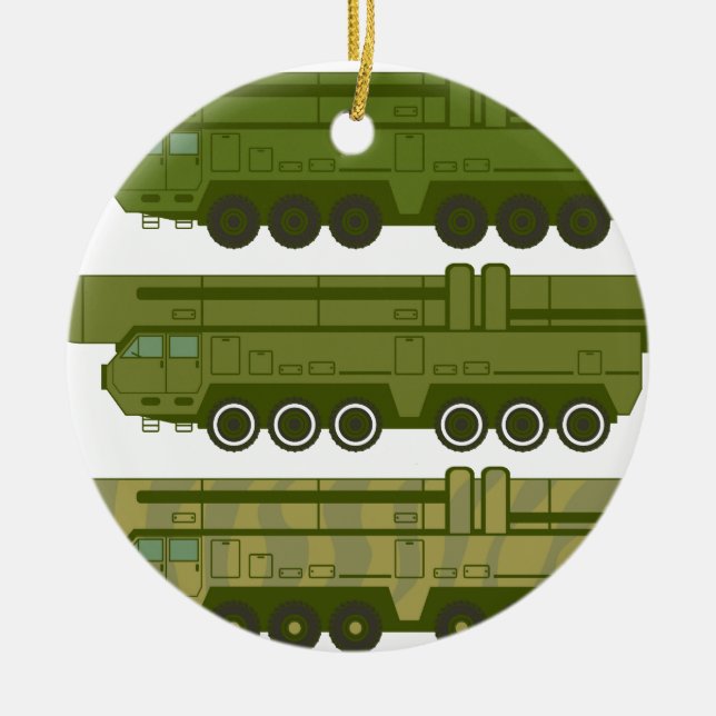 Flugfördermaschinenvektor Keramikornament (Vorne)