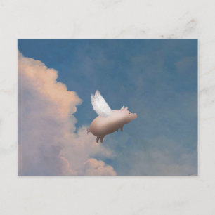 Fluggastkarte Postkarte