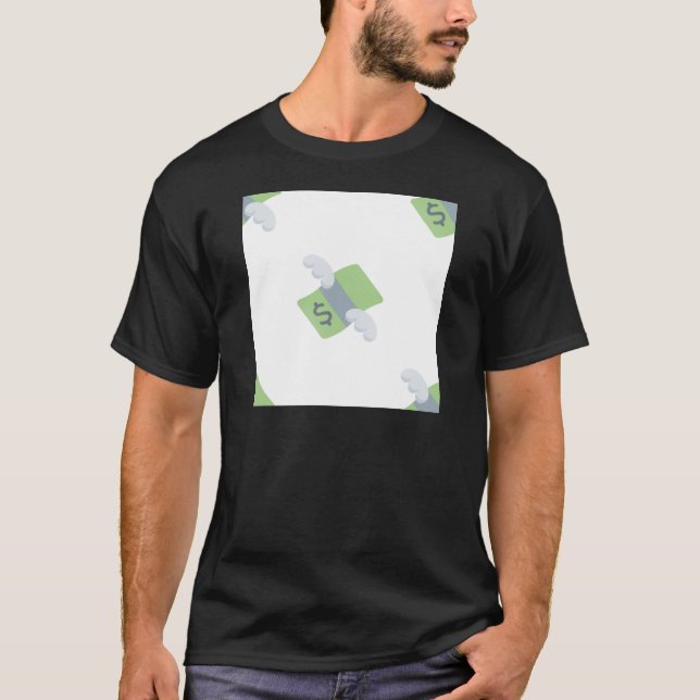 Fluggeld Emoji T-Shirt (Vorderseite)