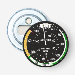 Fluggeschwindigkeitsanzeigegerät Flaschenöffner