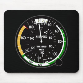 Fluggeschwindigkeitsanzeigegerät Mousepad