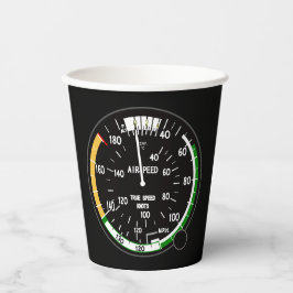 Fluggeschwindigkeitsanzeigegerät Pappbecher