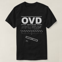 Flughafen Asturias OVD T - Shirt
