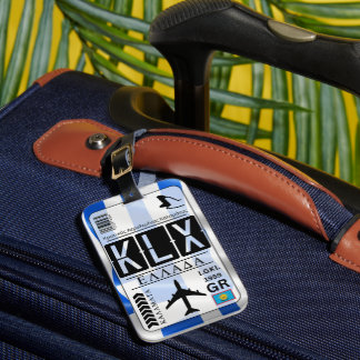 Flughafen-Code Kalamata KLX Gepäckanhänger
