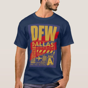Flughafen DFW Dallas T-Shirt