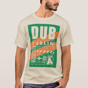 Flughafen DUB Dublin T-Shirt