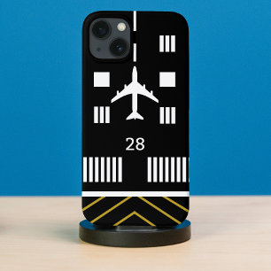 Flughafen & Flugzeug, einfache Luftfahrt iPhone 13 Hülle