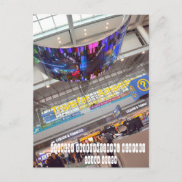Flughafen Incheon Postkarte