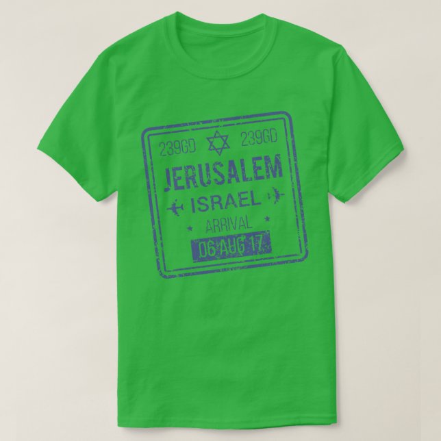 Flughafen Jerusalem T-Shirt (Design vorne)