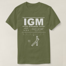 Flughafen Kingman IGM T - Shirt