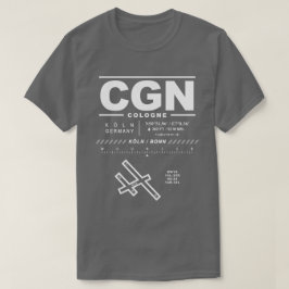 Flughafen Köln - Bonn CGN T - Shirt