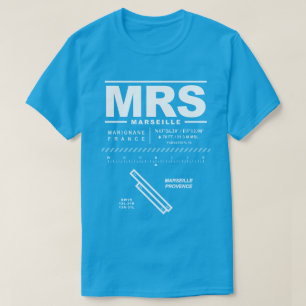 Flughafen Marseille Provence MRS T - Shirt