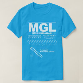 Flughafen MGL T - Shirt Mönchengladbach