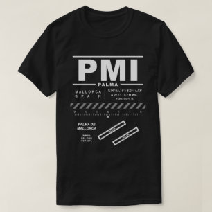Flughafen Palma de Mallorca PMI T - Shirt