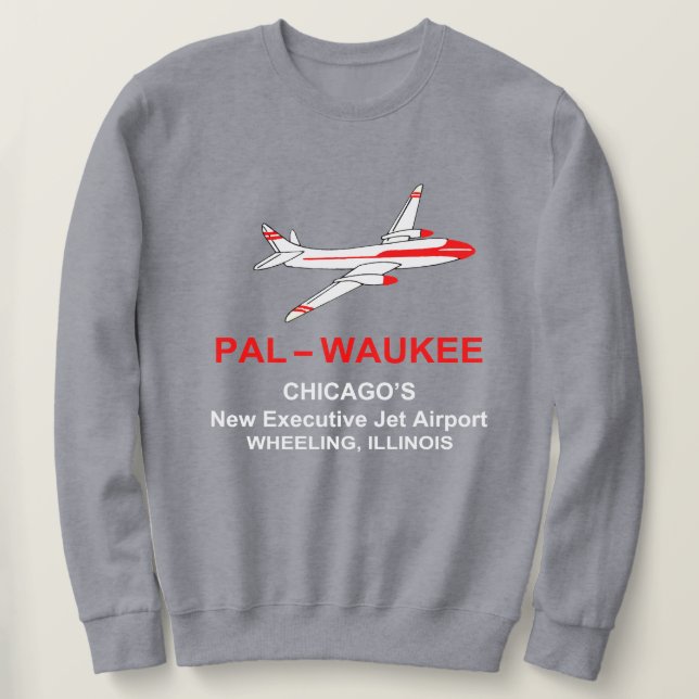 Flughafen Palwaukee, Wheel, Illinois Sweatshirt (Design vorne)