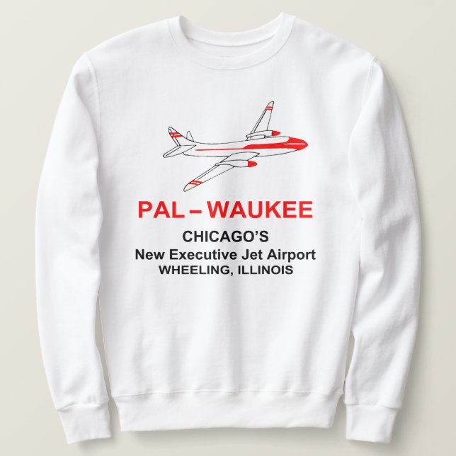 Flughafen Palwaukee, Wheel, Illinois Sweatshirt (Design vorne)