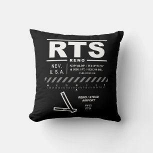 Flughafen Reno Stead RTS Kissen