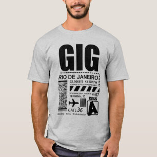 Flughafen Rio de Janeiro GIG T-Shirt