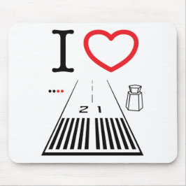 Flughafen Santa Monica Start 21 - Mauspad