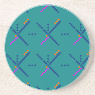 Flughafen-Teppich Portlands Oregon PDX Getränkeuntersetzer