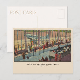 Flughafen Washington National, Washington, D.C. Postkarte