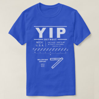 Flughafen Willow Run YIP T-Shirt