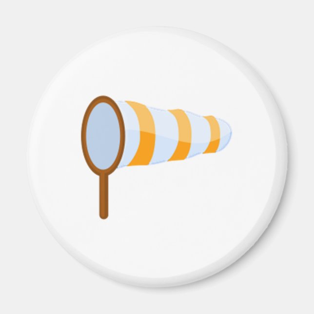 Flughafen Windsock Magnet (Vorne)