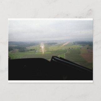 Flughafen Zürich Postkarte
