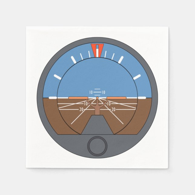 Flughandbuch Serviette (Vorderseite)