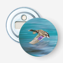 Flugknopf für Mallard-Ente Flaschenöffner