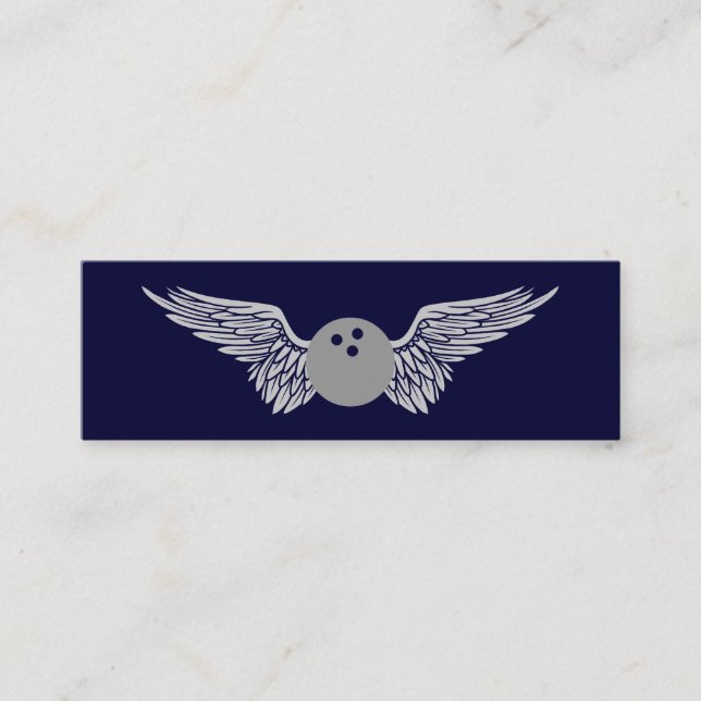 Flugkugel Mini Visitenkarte (Vorderseite)