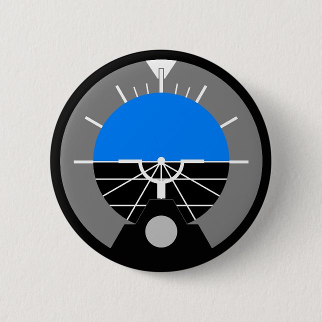 Fluglageanzeiger-Messgerät Button (Vorderseite)