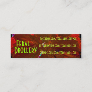 Flugleitanlagengeschäfts-Karten 2012 Mini Visitenkarte