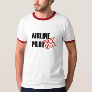 Fluglinien-Pilot T-Shirt