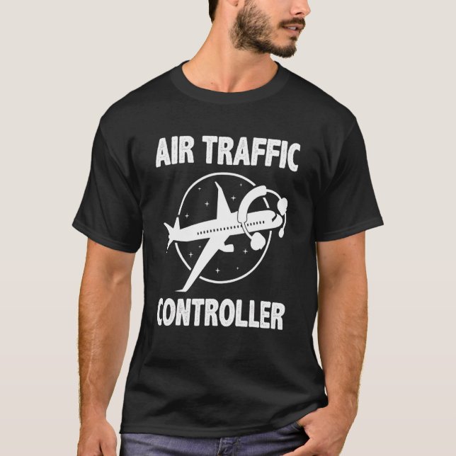 Fluglotsen-Kontrolle-Experte Air M T-Shirt (Vorderseite)