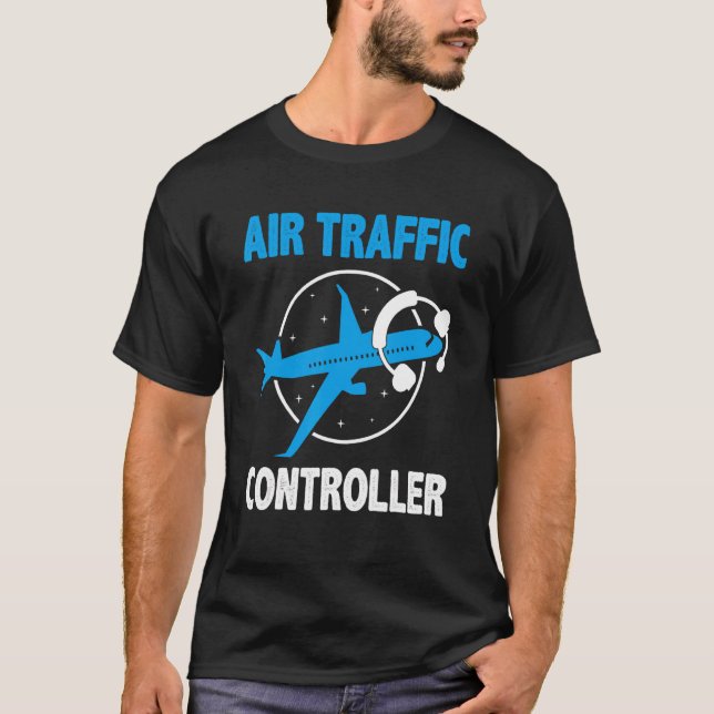 Fluglotsen-Kontrolle-Experte Air M T-Shirt (Vorderseite)