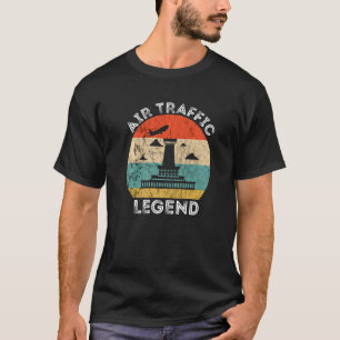 Fluglotsen-Legende Retro Vintage Flug T-Shirt