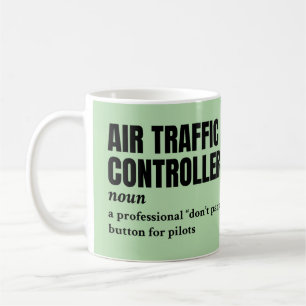 Fluglotsen - Spaß Definition Tasse