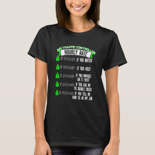 Fluglotsen-Stundensatz ATC T-Shirt