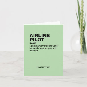 Fluglotsenkarte - Begriffsbestimmung für "Funny Av Karte