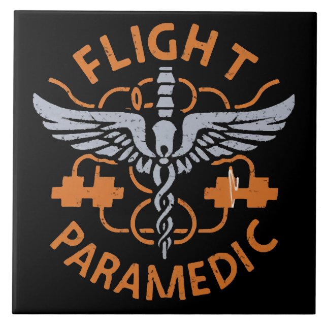 Flugparamedizin Fliese (Vorderseite)