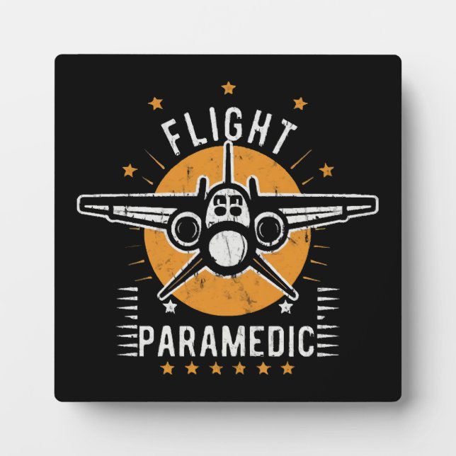 Flugparamedizin Fotoplatte (Vorderseite)