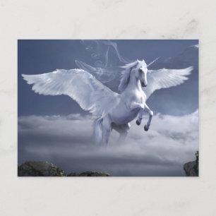 Flugpegasus Postkarte