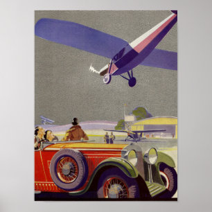 Flugplatz Poster