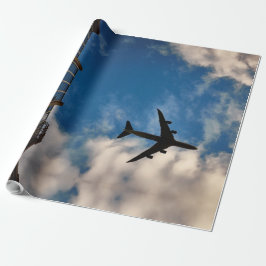 Flugreise Geschenkpapier
