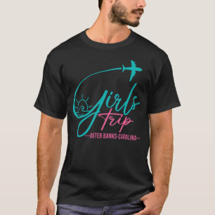 Flugreisen Außenbanks Carolina Matching Girls T-Shirt